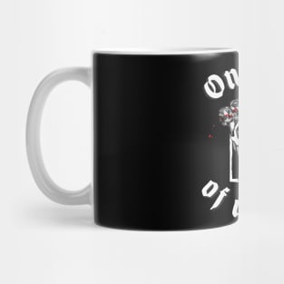 One hell Of a Ride - Rose Skull Simple Classic Mug